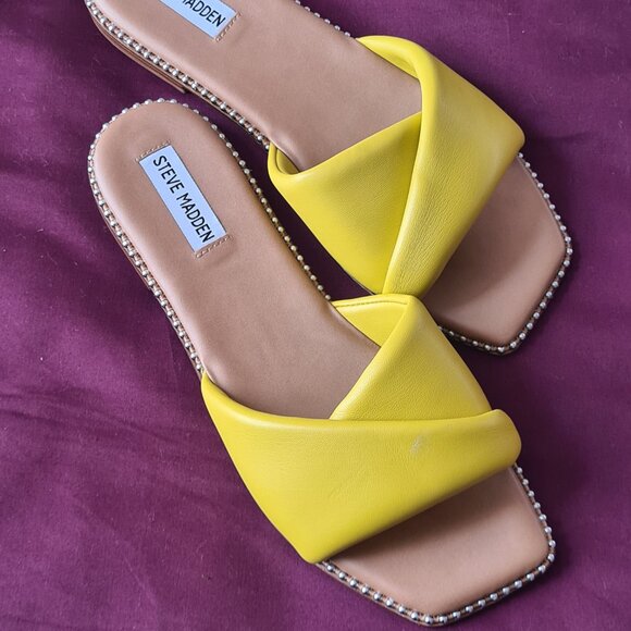 ✨ Stylish Steve Madden Rayne Slide Sandals - Size 10 ✨ - Picture 2 of 4